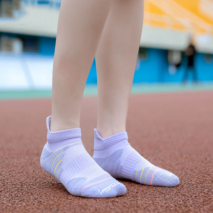 Low-Cut Summer Breathable Running Terry Socks