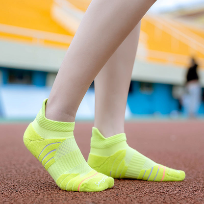 Low-Cut Summer Breathable Running Terry Socks