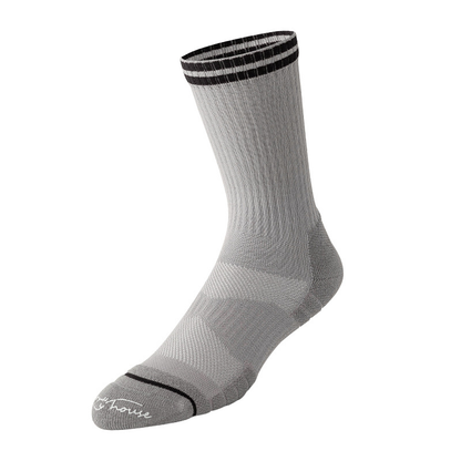 Men’s Mid-Crew Trendy Socks - Pure Color Everyday Fit