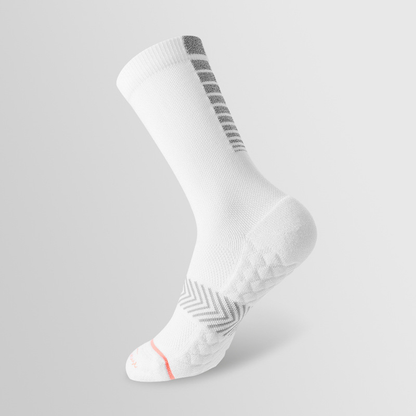 Mid-Calf Reflective Running Socks - Towel-Bottom