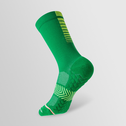 Mid-Calf Reflective Running Socks - Towel-Bottom